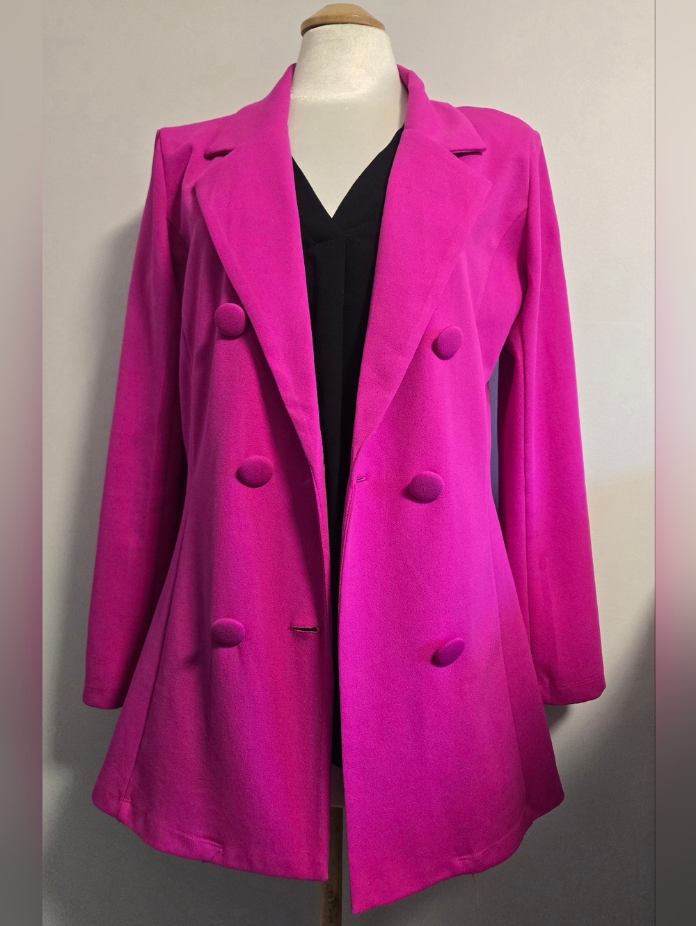 Fashion Nova💫Double-Breasted Blazer L